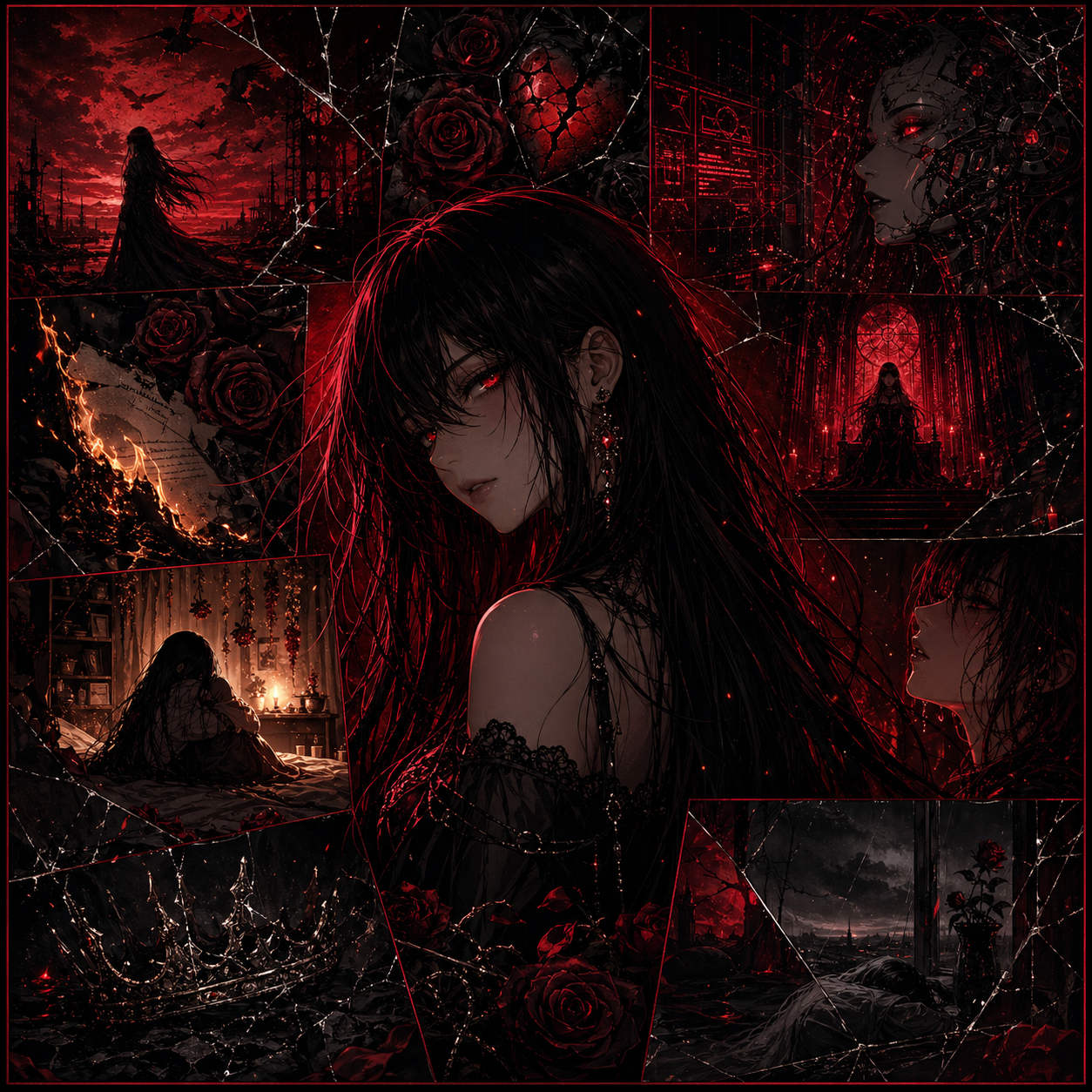 Noriko dark songs square hero collage